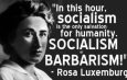Alternativen för mänskligheten: SOCIALISM ELLER BARBARI!
