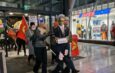 Protester även i Finland med Erdoğan som docka