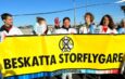 Klimataktivister blockerade Bromma flygplats privat-jet