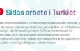 Sveriges bistånd till organisationer som arbetar för demokrati och mänskliga rättigheter i Turkiet