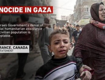 Den världsomspännande proteströrelsen och folkmordets ohyggliga fakta har nu pressat ett stort antal regeringar i väst att hota Israel med sanktioner